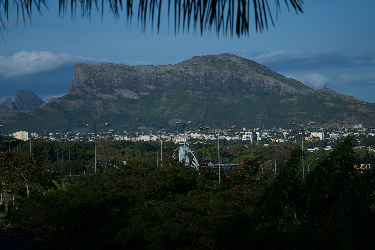 Port Louis et zone centrale île Maurice